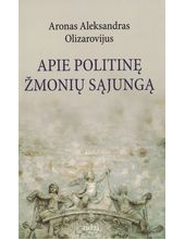 Apie politinę žmonių sąjungą - Humanitas