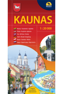 Kaunas. 1:20 000 (žemėlapis) - Humanitas