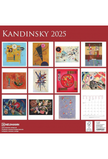 Kandinsky 2025 30x30 sieninis kalendorius - Humanitas