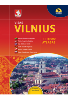 Visas Vilnius 1:18000 atlasas - Humanitas