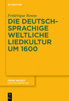 Die deutschsprachige weltliche Liedkultur um 1600 - Humanitas