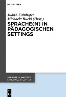 Sprache(n) in pädagogischen Settings - Humanitas