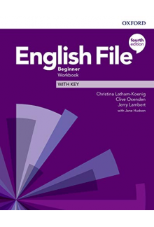 English File Beginer Workbook with key (pratybos su atsakymais, 4th. edition) - Humanitas