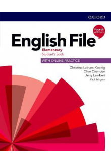 English File Elementary Student's Book with Online Practice (vadovėlis su online practice, 4th. edition) - Humanitas