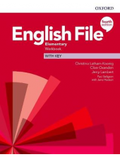 English File Elementary Workbook  with key (pratybos su atsakymais, 4th. edition) - Humanitas