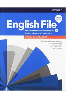 English File Pre-Intermediate Student's Book/Workbook Multi-Pack A (vadovėlis/pratybos,4th edition) - Humanitas