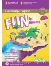 Fun for Movers Student's Book (vadovėlis) with Online Activities with Audio and Home Fun Booklet 4 A1. 4th revised edition - Humanitas