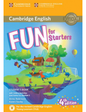 Fun for Starters Student's Book (vadovėlis) with Online Activities with Audio and Home Fun Booklet 2. 4th revised edition - Humanitas