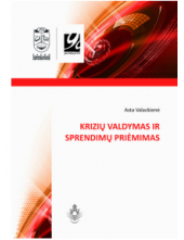 Krizių valdymas ir sprendimųpriėmimas - Humanitas