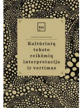 Kultūrinių teksto reikšmių interpretacija ir vertimas - Humanitas