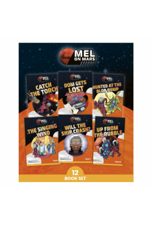 Phonic Books Mel on Mars: Adjacent consonants and consonant digraphs, suffixes -ed and -ing - Humanitas