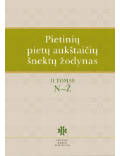 Pietinių pietų aukštaičių šnektų žodynas T.2, N-Ž - Humanitas