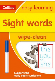 Wipe-Clean: Sight Words Ages 3-5 - Humanitas