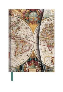 Antique Maps 2025 Magneto Diary - Humanitas