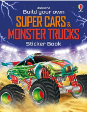 Build Your Own Super Cars and Monster Trucks Sticker Book - Humanitas