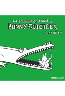 Bunny Suicides 2025 30x30 sieninis kalendorius - Humanitas