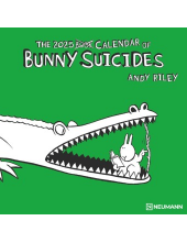 Bunny Suicides 2025 30x30 sieninis kalendorius - Humanitas