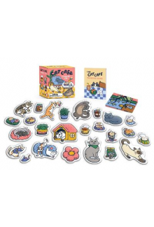 Cat Cafe Magnet Set : Meow! - Humanitas