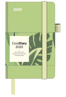 Cool Diary Matcha 2025 9x14 darbo kalendorius su guma - Humanitas