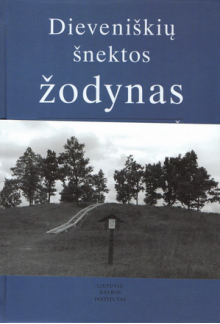 Dieveniškių šnektos žodynas N-Ž - Humanitas