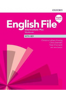 English File Intermediate Plus Workbook with Key (pratybos su atsakymais, 4th edition) - Humanitas