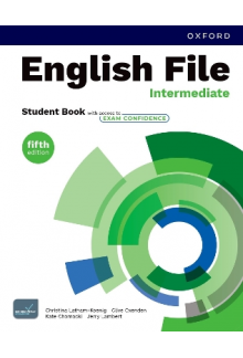 English File Intermediate Student Book with access to Exam Confidence (vadovėlis, 5th edition) - Humanitas