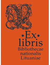 Ex libris Bibliothecae nationalis Lituaniae - Humanitas