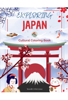 Exploring Japan - Cultural Col oring Book - Humanitas