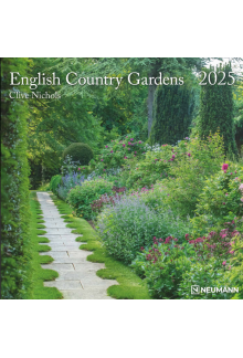 English Country Gardens 2025 30x30 sieninis kalendorius - Humanitas