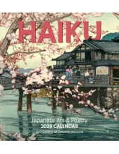 Haiku: Japanese Art and Poetry 2025 Wall Calendar - Humanitas