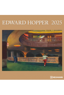 Edward Hopper 2025 30x30 sieninis kalendorius - Humanitas