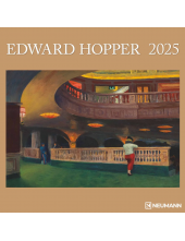 Edward Hopper 2025 30x30 sieninis kalendorius - Humanitas