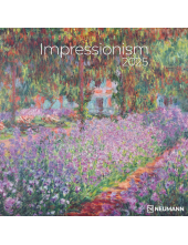 Impressionism 2025 30x30 sieninis kalendorius - Humanitas