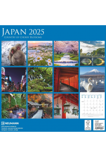 Japan 2025 30x30 sieninis kalendorius - Humanitas