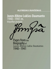 Juozo Albino Lukšos-Daumanto 1940-1941m. biografijos puslap - Humanitas