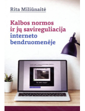 Kalbos normos ir jų savireguliacija interneto bendruomenėje - Humanitas