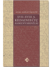 XVII-XVIII a. kėdainiečių asmenvardžiai - Humanitas