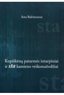 Kupiškėnų patarmės intarpiniai ir sta kamieno veiksmažodžiai - Humanitas