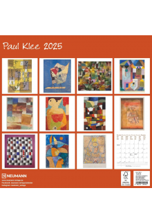 Paul Klee 2025 30x30 sieninis kalendorius - Humanitas