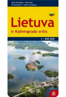 Lietuva ir Kaliningrado sritis kelių žemėlapis (2009) - Humanitas