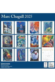 Marc Chagall 2025 30x30 sieninis kalendorius - Humanitas