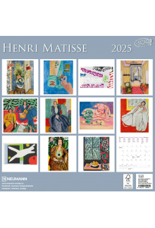 Henri Matisse 2025 30x30 sieninis kalendorius - Humanitas