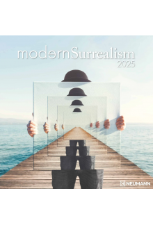 Modern Surrealism 2025 30x30 sieninis kalendorius - Humanitas