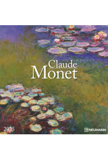 Claude Monet 2025 30x30 sieninis kalendorius - Humanitas