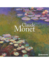 Claude Monet 2025 30x30 sieninis kalendorius - Humanitas