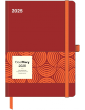 Cool Diary Rust 2025 16x22 darbo kalendorius su guma - Humanitas