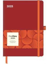 Cool Diary Rust 2025 9x14 darbo kalendorius su guma - Humanitas