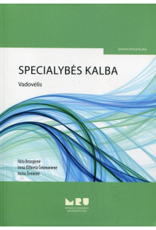 Specialybės kalba - Humanitas