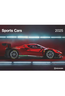 Sports Cars 2025 sieninis kalendorius - Humanitas