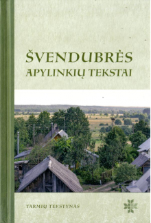 Švendurbės apylinkių tekstai - Humanitas